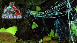 ARK Crystal Isles 06 Spider Cave amp Featherlight Taming  Coop Gameplay [upl. by Callan552]