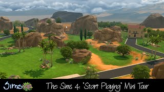 The Sims 4 Mini Tour Starting Up Your Game [upl. by Fording682]