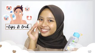 TIPS MENGGUNAKAN MICELLAR WATER UNTUK KULIT BERMINYAK [upl. by Jc313]