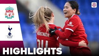 Liverpool vs Tottenham  Highlights  FA Womens Super League 04022024 [upl. by Atnoled]