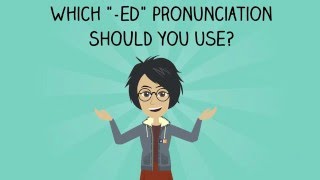 Pronunciation Past Tense Regular Verbs ed [upl. by Stevens]