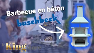 Barbecue en béton de BUSCHBECK [upl. by Mages]