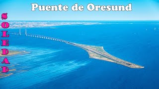 Oresund Bridge  Cruzando el Puente Hibrido en Auto [upl. by Asik765]