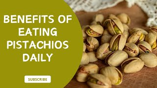 TOP 5 Reasons You Should Eat Pistachios Regularly  Benefits of Eating Pistachios Daily [upl. by Tiedeman]