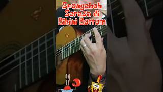 Guitar Spongebob Instrument guitar krabbypatty tutorial [upl. by Abelard]