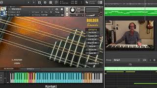 Mandola Sample Library WalkThru from BOLDER Sounds for NI Kontakt [upl. by Hadik653]