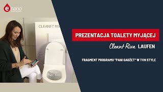 Prezentacja toalety Laufen Cleanet Riva Fragment programu quotPani Gadżetquot w TVN Style [upl. by Noli190]