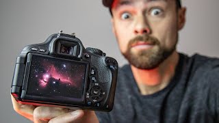 NEBULA Photography with a Cheap DSLR amp Lens [upl. by Aerdma]