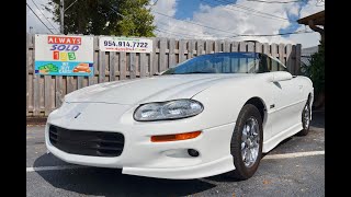 2002 Chevrolet Camaro Z28 Convertible  35th Anniversary v8 camaro convertible musclecar [upl. by Bail]