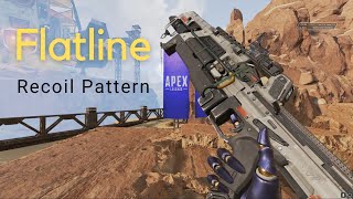 Apex Legends  Recoil Pattern for the VK47 Flatline [upl. by Lledyl]