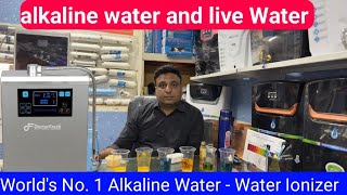 alkaline water and live Water  Water Ionizer Machine  Alkaline water ionizer [upl. by Yannodrahc]