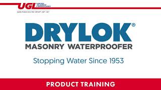 DRYLOK Masonry Waterproofer [upl. by Ettevey]