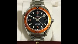 OMEGA SEAMASTER PLANET OCEAN 600M COAXIAL 42 MM HD 1080P [upl. by Yramesor107]