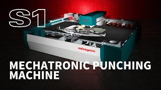 Salvagnini punching S1 mechatronic punching machine [upl. by Odnanref]