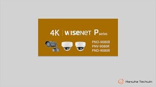 4K Wisenet P Series New standards of Premium camera [upl. by Teodor]