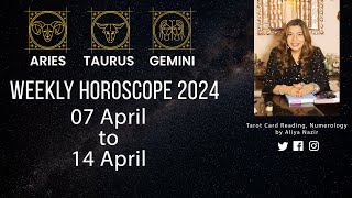 Part 01 Weekly Horoscope 2024  07 April to 14 April [upl. by Wilkinson]