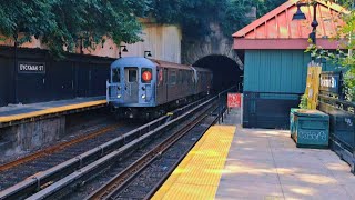 R62 amp R62A 1 Train Action  Dyckman Street [upl. by Arateehc]