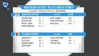 NPC  PoidevinGray Shield  PoidevinGray Shield Final  Northern District v UTS North Sydney [upl. by Neumann895]