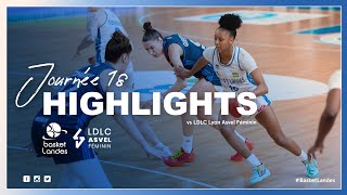 HIGHLIGHTS  Basket Landes vs LDLC Lyon Asvel Féminin [upl. by Stephen]