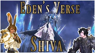 FFXIV Shadowbringers Edens Verse  Shiva [upl. by Hare]