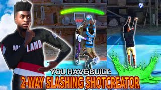 I CREATED THE BEST SLASHER BUILD IN NBA 2K25 [upl. by Tnelc]