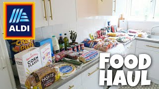 BUDGET ALDI FOOD SHOP HAUL amp MY MEAL PLAN  CLICK amp COLLECT [upl. by Naihtsirc]