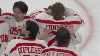 2023 Hockey East Championship  Boston University vs Merrimack Highlights [upl. by Dercy628]