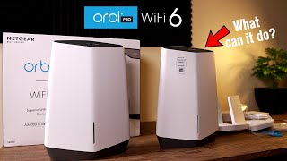 Triband WiFi System AX6000  NETGEAR ORBI PRO WiFi 6 [upl. by Gereld]