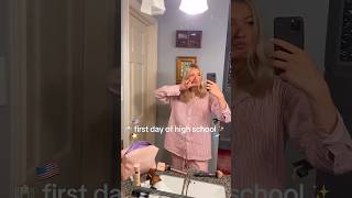 First day of High School as an exchange student 🏫 highschool usa exchangestudent viralvideo [upl. by Nimra]