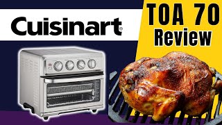 Cuisinart TOA 70 Review  Air Fryer Toaster Over With Grill [upl. by Willdon457]