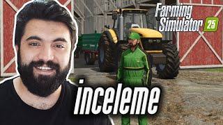 ÇOK BEKLEDİĞİMİZ OYUN  Farming Simulator 25 İNCELEME [upl. by Cirda738]