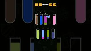 water sort puzzle Level 275 [upl. by Ecylahs216]