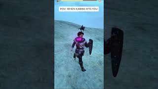 POV When Karma hits you and kills both of your horses in Mount and Blade 2  Subscribe gaming [upl. by Heger573]