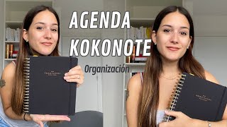 AGENDA KOKONOTE Semana Vista  Cómo ES y cómo me ORGANIZO el DÍA en mi AGENDA  Estudios y personal [upl. by Ronile]