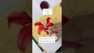 Como pintar lírios parte 02 art pinturaemtecido pinturaparainiciantes diy tutorial [upl. by Scholz]