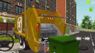 Waste Mgmt City Truck 🌴♻️🌴♻️🌴♻️🌴♻️🌴♻️🌴♻️🌴♻️🌴♻️ Trash Truck Simulator Mobile Gameplay [upl. by Scheider115]