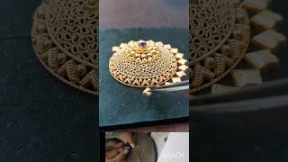 gold pendant making jewellery reels ytshorts trending gold gold pendant [upl. by Hope207]