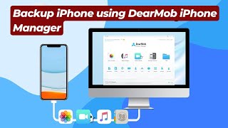 How to Backup iPhone using DearMob iPhone Manager [upl. by Jacoba]