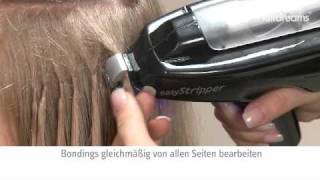 Haarverlängerung vollautomatisch entfernen mit dem Hairdreams Easystripper  so funktionierts [upl. by Enimisaj860]