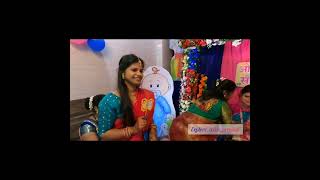 Indian baby shower in Mumbai functiondance function vlog [upl. by Llerdnek]