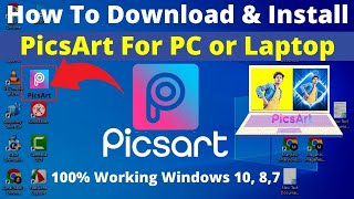 How to PicsArt Photo Editing on PC [upl. by Rihaz505]