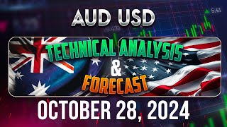 Latest AUDUSD Forecast and Technical Analysis for October 28 2024 [upl. by Suivatnad]