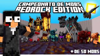 🏆CAMPEONATO DE MOBS 1° EDIÇÃO  BEDROCK EDITION [upl. by Casimire]