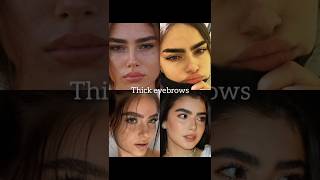 What type of eyebrows do you have chorts subscribe [upl. by Karlens]