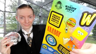 Wendys NEW Krabby Patty Kollab Review [upl. by Okikuy60]