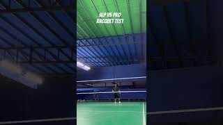 ALP SPORTS V50 PRO RACQUET TEST shorts racquet alpsports [upl. by Eidas450]