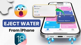 How to Eject Water from Iphone  Water Eject siri shortcut  iphone se pani kaise nikale [upl. by Jahdal777]