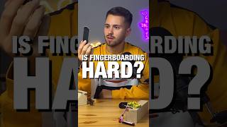 Truth about fingerboarding 🤯 fingerboard fingerboarding shorts [upl. by Gerik]