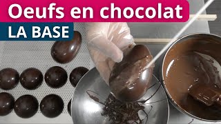 Faire des oeufs en chocolat  COURS COMPLET [upl. by Letrice738]