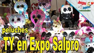 Peluches TY Mexico en Expo Salpro [upl. by Ihsorih]